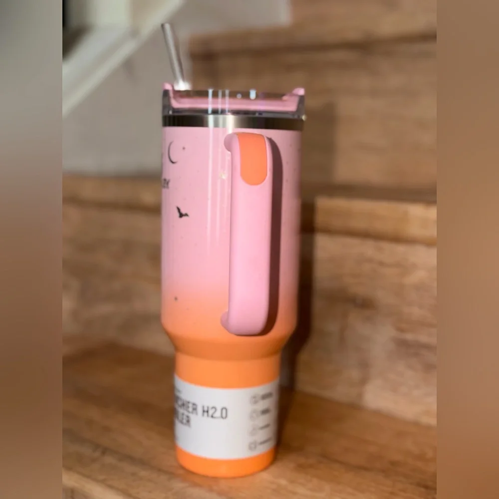 Stanley Halloween H2.0 Flow state Quencher Tumbler | 40 oz | Spellcast Pink New - Picture 3 of 4